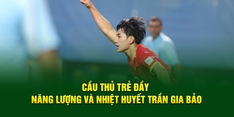 U17 Việt Nam: Hành Trình Vươn Tầm Thế Giới Đầy Cảm Hứng 4 Cầu thủ trẻ đầy năng lượng và nhiệt huyết Trần Gia Bảo
